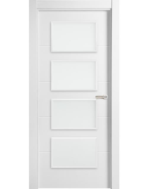 Puerta Mod. 400 4V Lacado Blanco