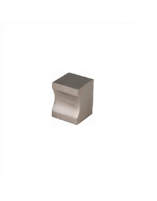 Pomo cubo inox.